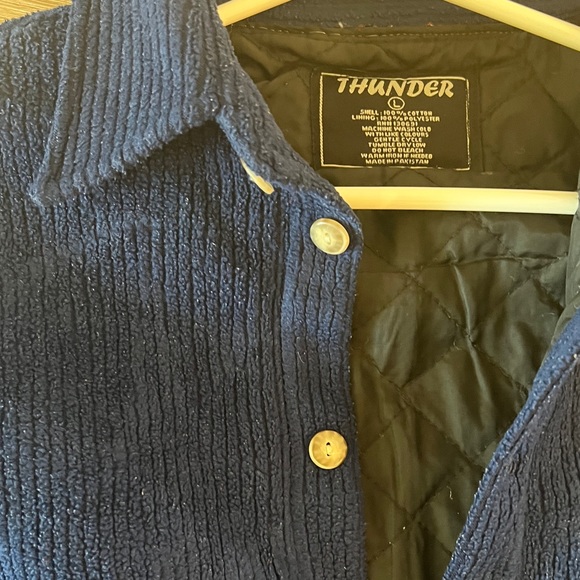 Women’s Blue lined jacket. - Picture 3 of 3